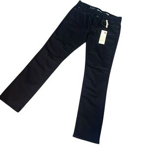 Levi's Demi Curve ID Straight Leg Jeans NWT Women's 29 Black Modern Rise
